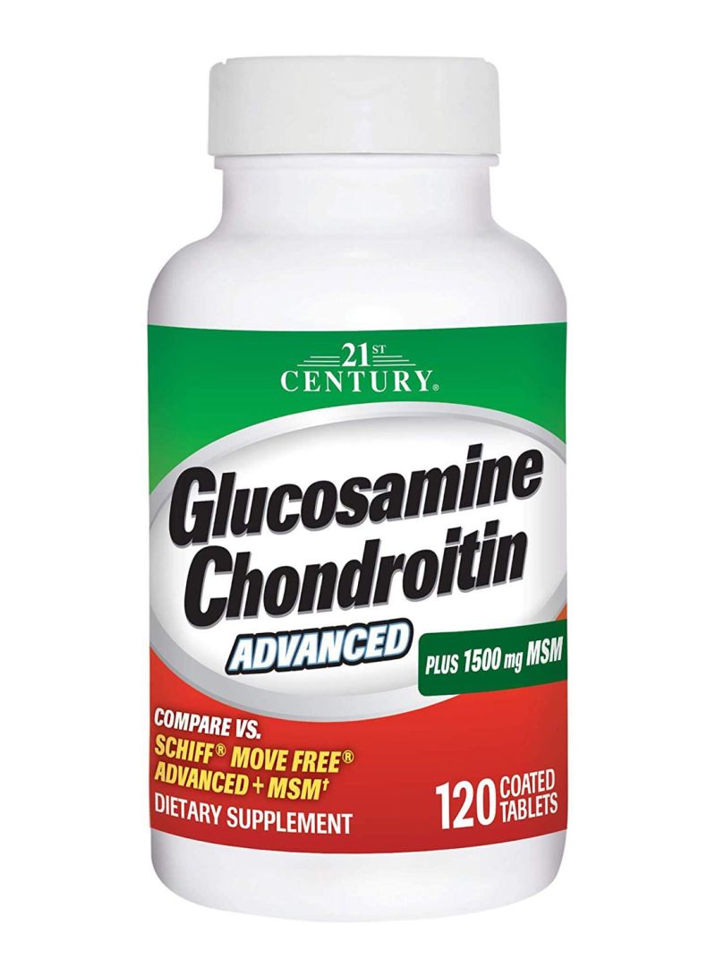 21st Century Glucosamine Chondroitin Advanced 1500mg - 120 Tablets - Image 1